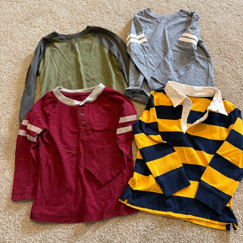 Mixed Toddler Boys 2T Long-Sleeve Shirt Set